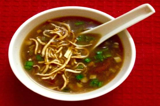 VEG MANCHOW SOUP 